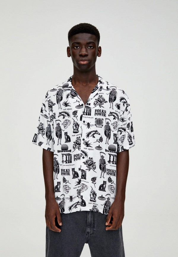 

Рубашка Pull&Bear, Белый