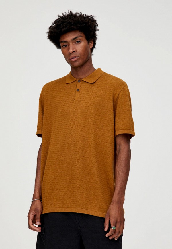 

Поло Pull&Bear, Коричневый