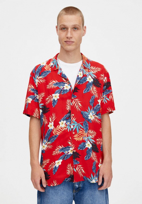 

Рубашка Pull&Bear, Красный
