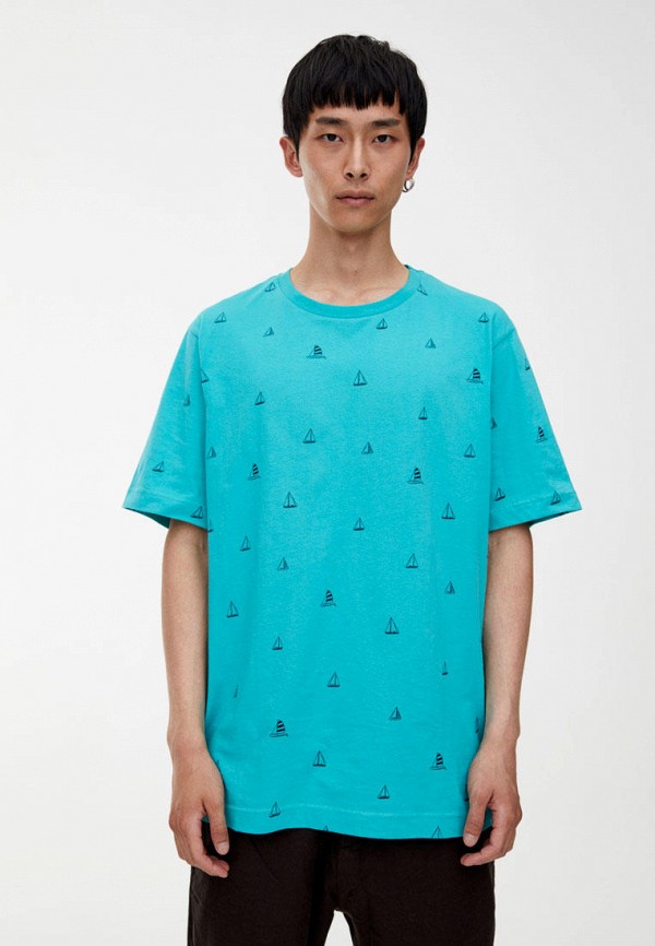

Футболка Pull&Bear, Бирюзовый