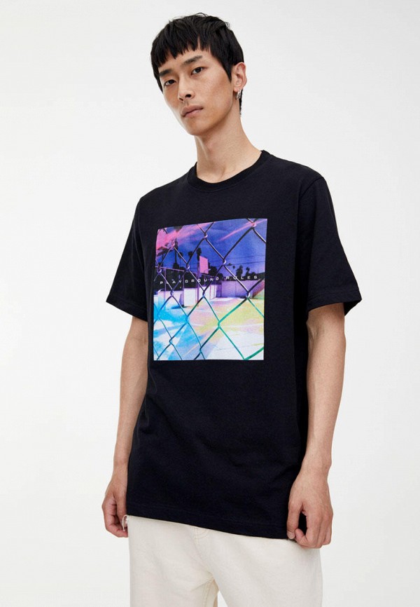 

Футболка Pull&Bear, Черный