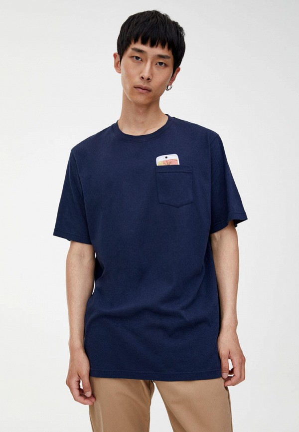 

Футболка Pull&Bear, Синий