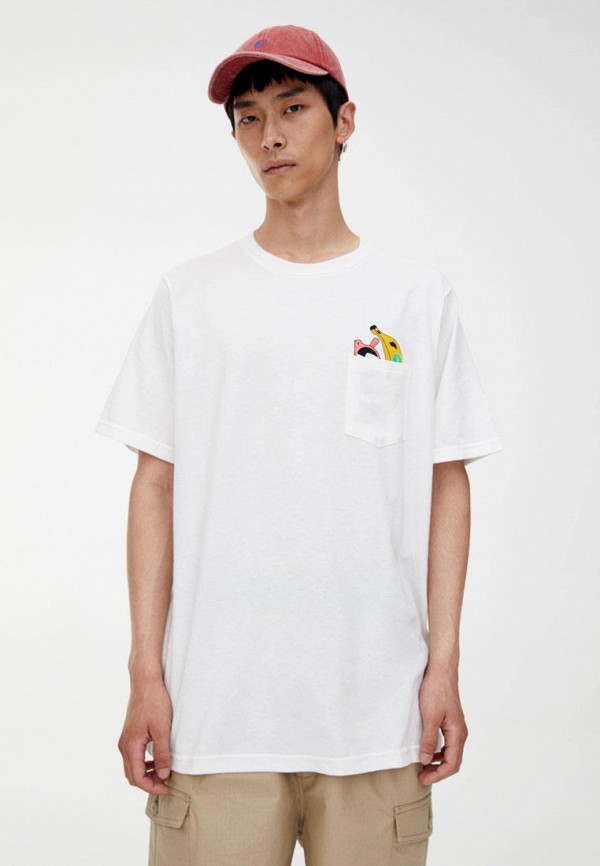 

Футболка Pull&Bear, Белый