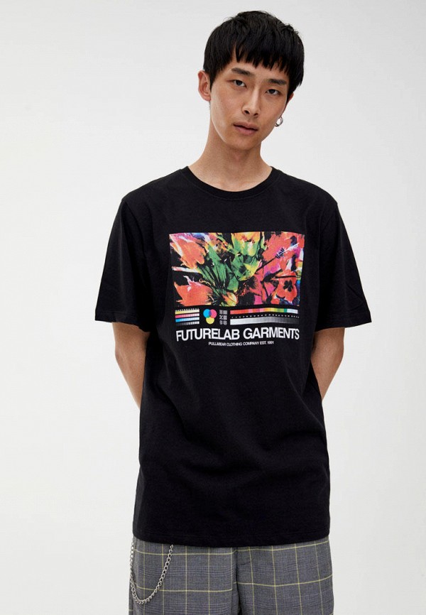 

Футболка Pull&Bear, Черный