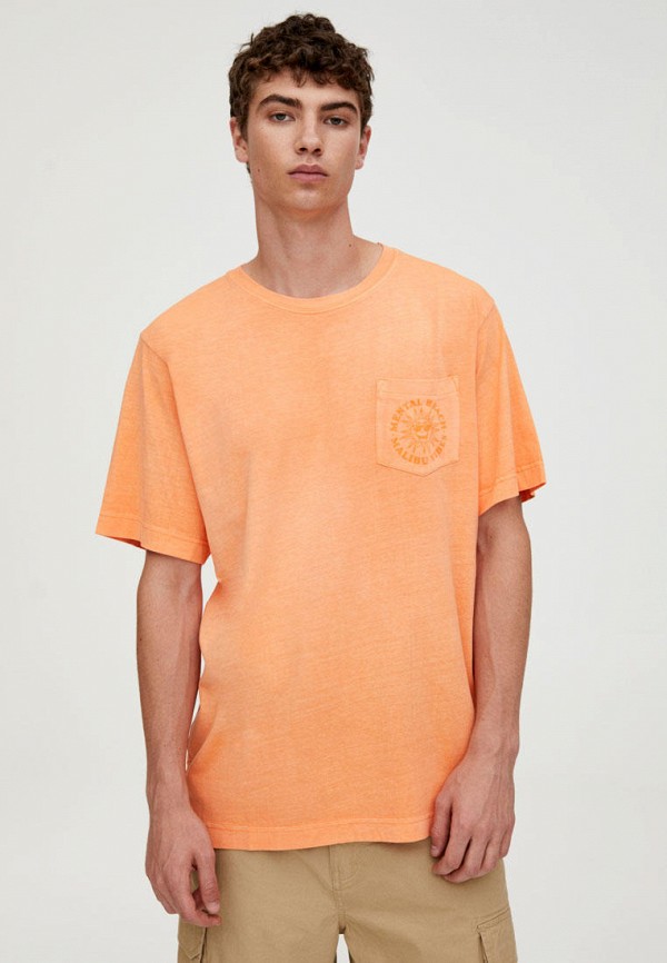 

Футболка Pull&Bear, Оранжевый