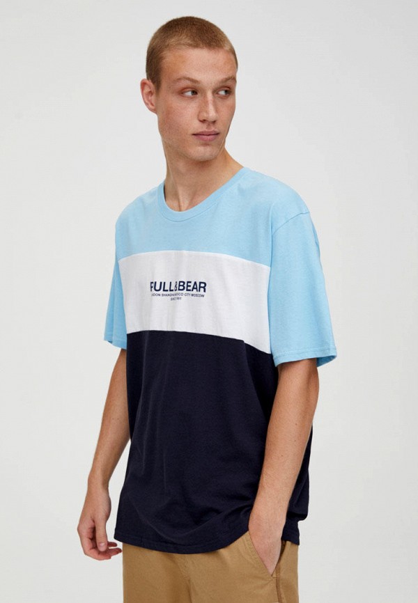 

Футболка Pull&Bear, Join Life, Разноцветный