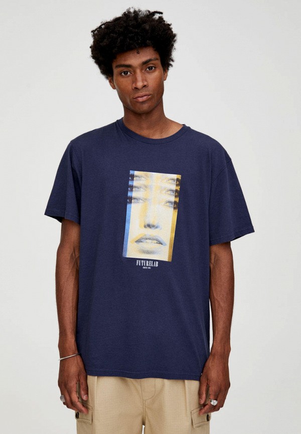 

Футболка Pull&Bear, Синий
