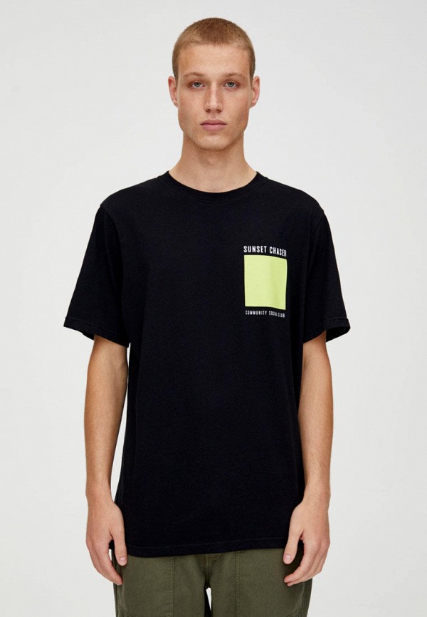 

Футболка Pull&Bear, Черный