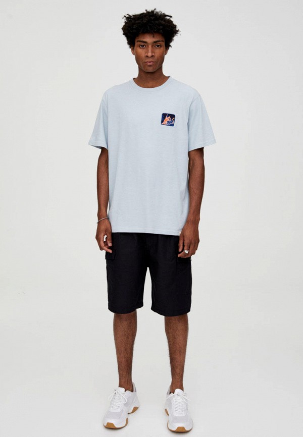 

Футболка Pull&Bear, Голубой