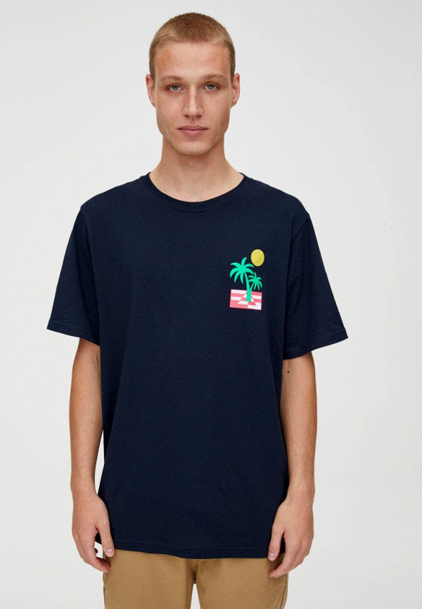 

Футболка Pull&Bear, Синий