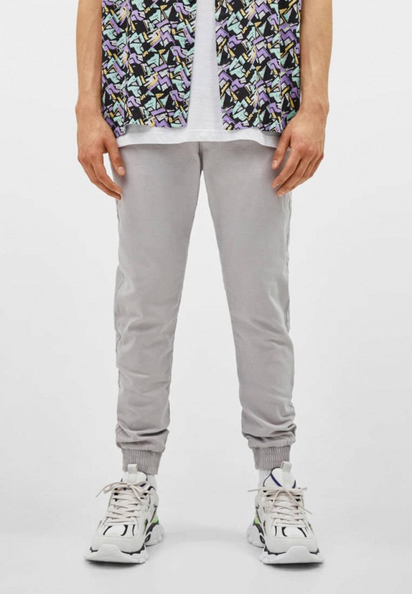 

Брюки Bershka, Серый