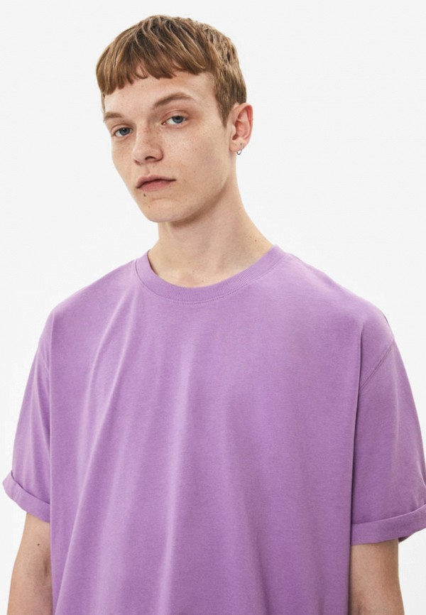 

Футболка Bershka, Фиолетовый