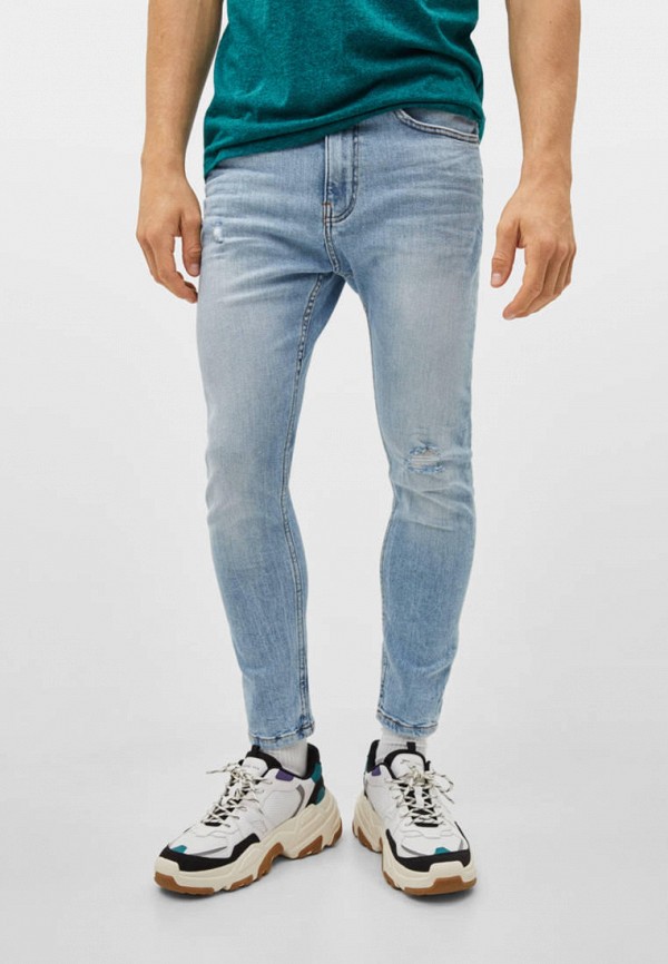 

Джинсы Bershka, Голубой