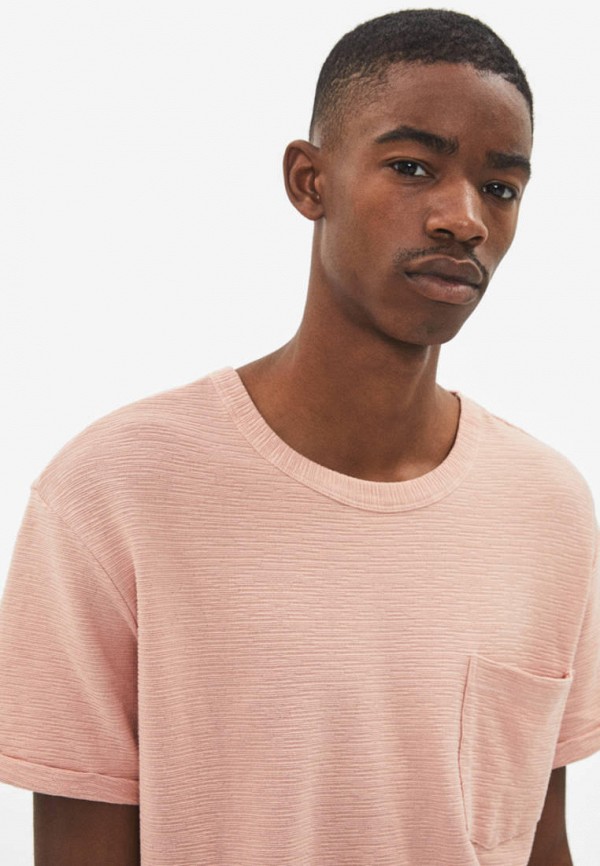 

Футболка Bershka, Розовый