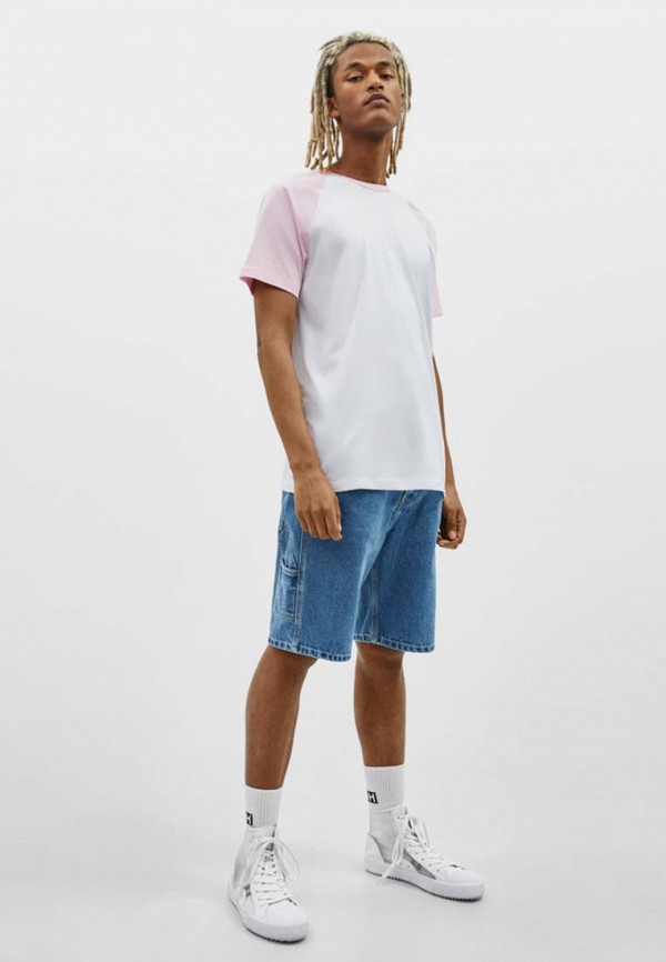 

Футболка Bershka, Белый