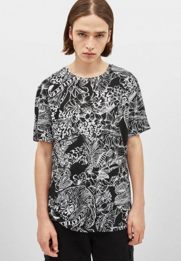 

Футболка Bershka, Черный