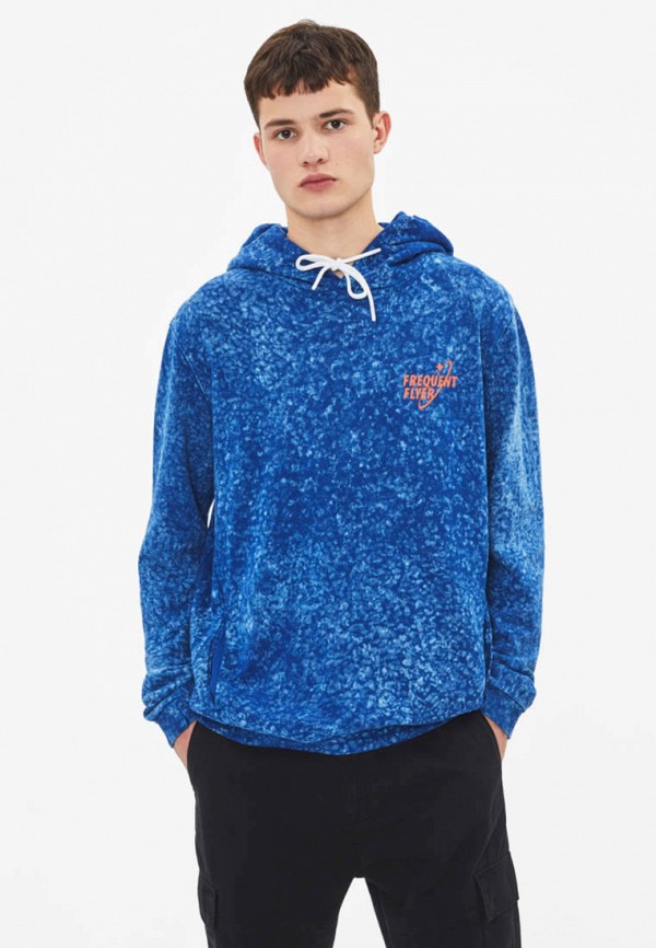 

Худи Bershka, Синий