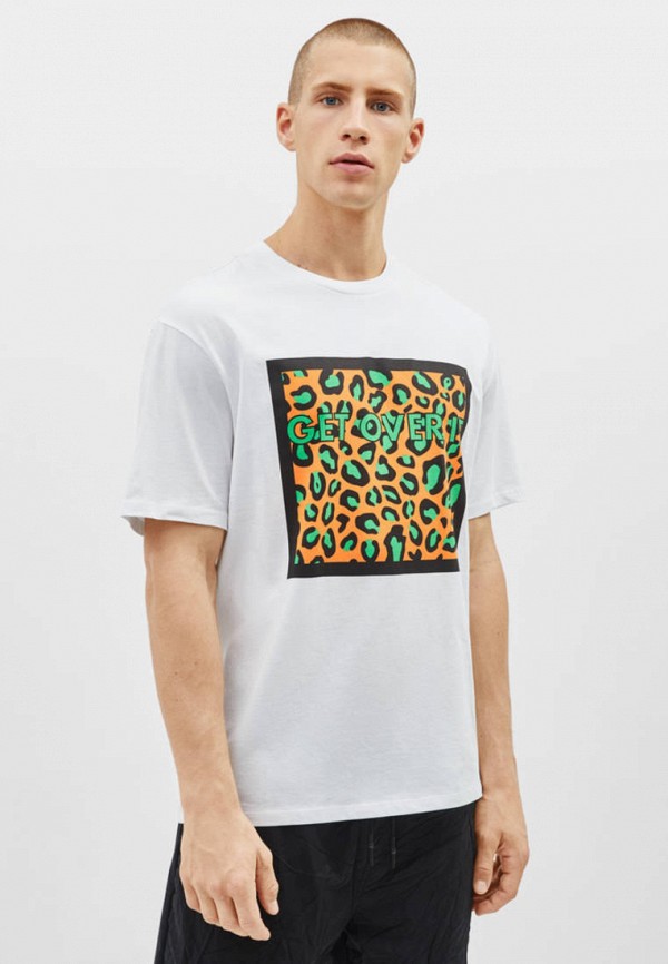 

Футболка Bershka, Белый