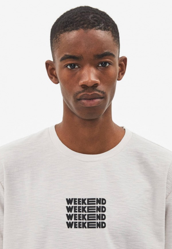 

Футболка Bershka, Белый