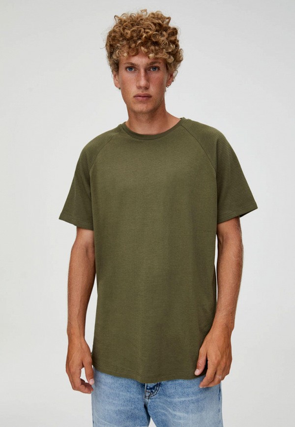 

Футболка Pull&Bear, Хаки