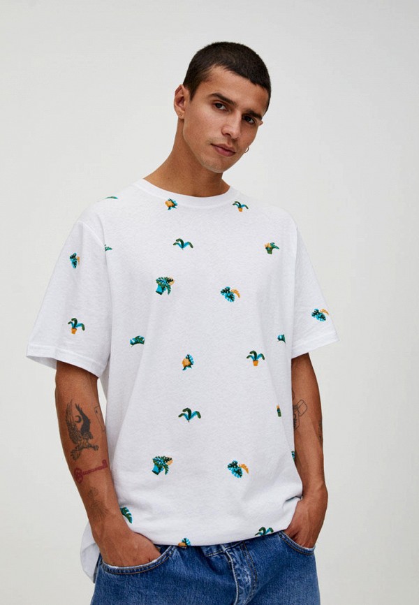 

Футболка Pull&Bear, Белый
