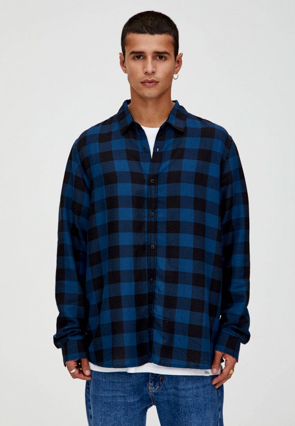 

Рубашка Pull&Bear, Синий