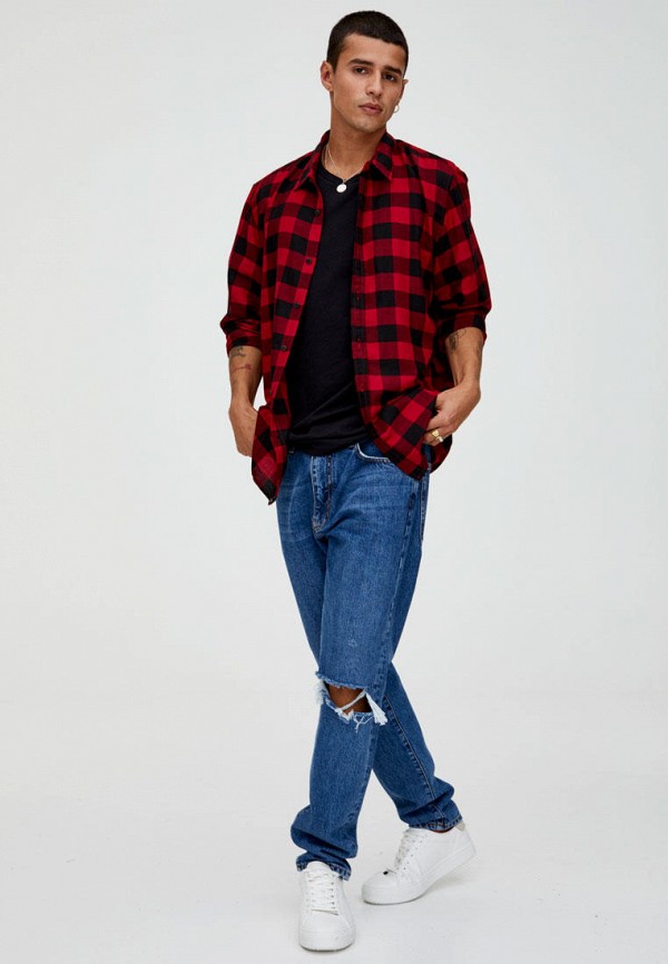 

Рубашка Pull&Bear, Красный
