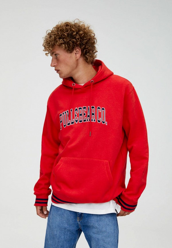 

Худи Pull&Bear, Красный