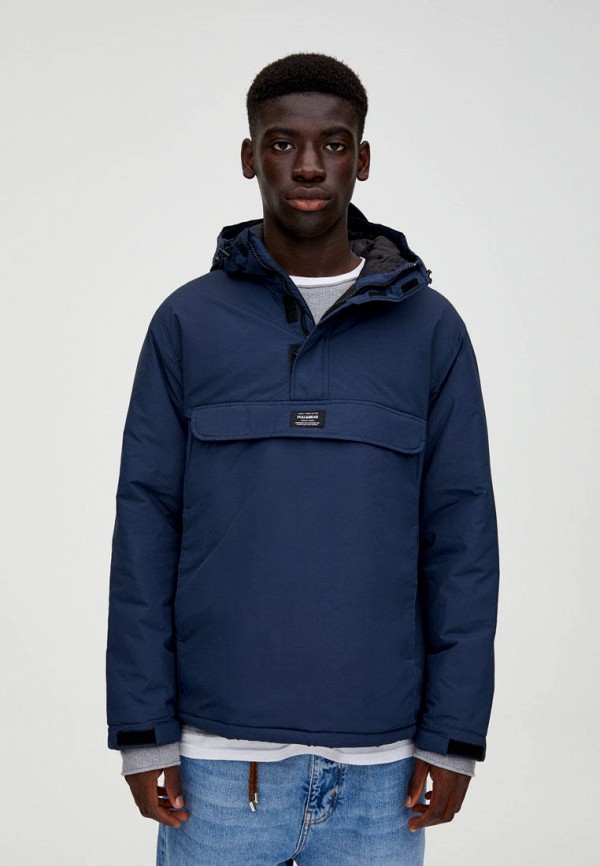 

Куртка утепленная Pull&Bear, Синий
