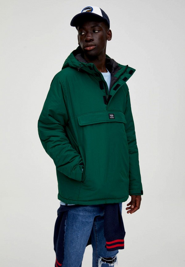 

Куртка утепленная Pull&Bear, Зеленый