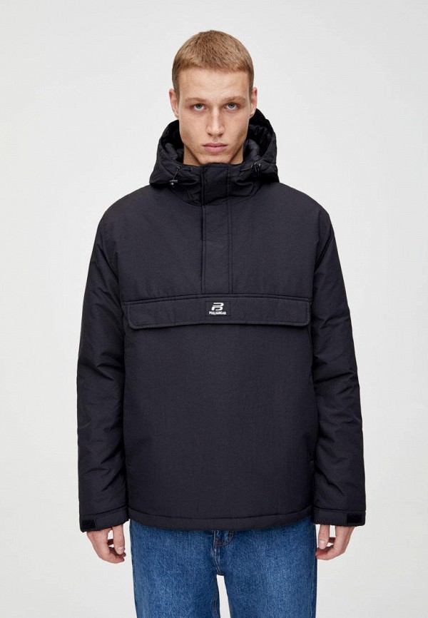 

Куртка утепленная Pull&Bear, Черный
