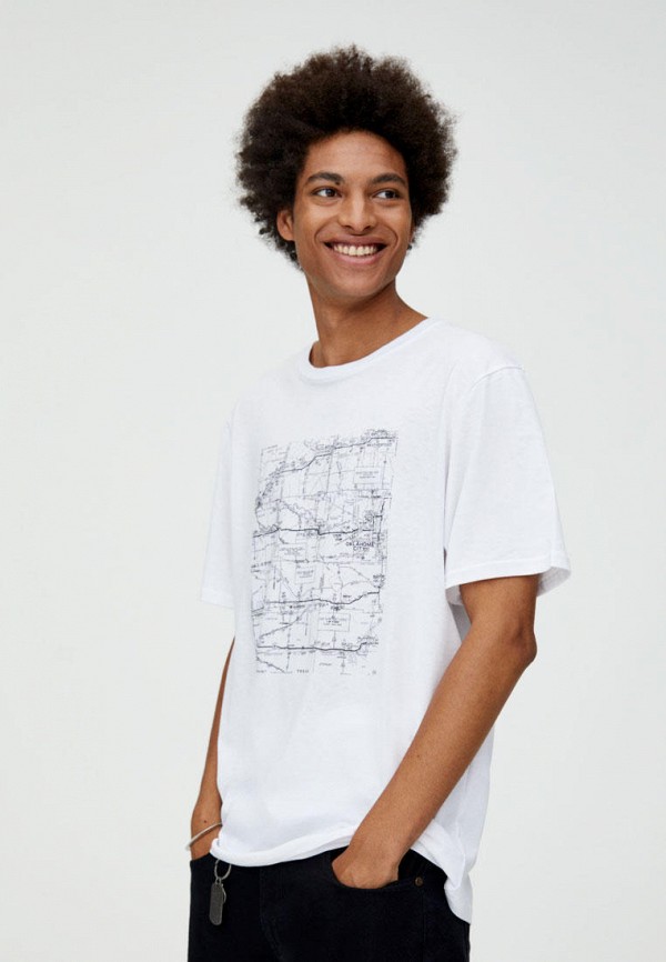 

Футболка Pull&Bear, Белый