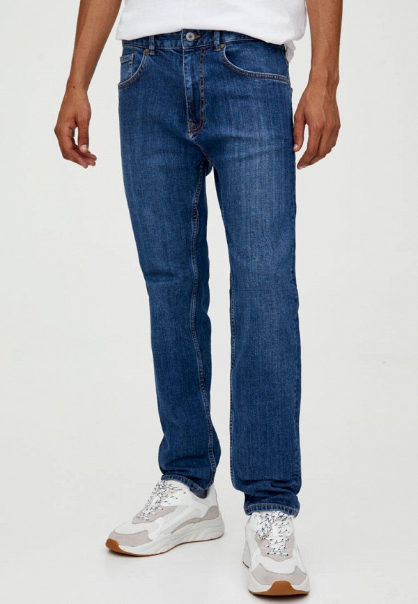 

Джинсы Pull&Bear, Синий, STRAIGHT FIT