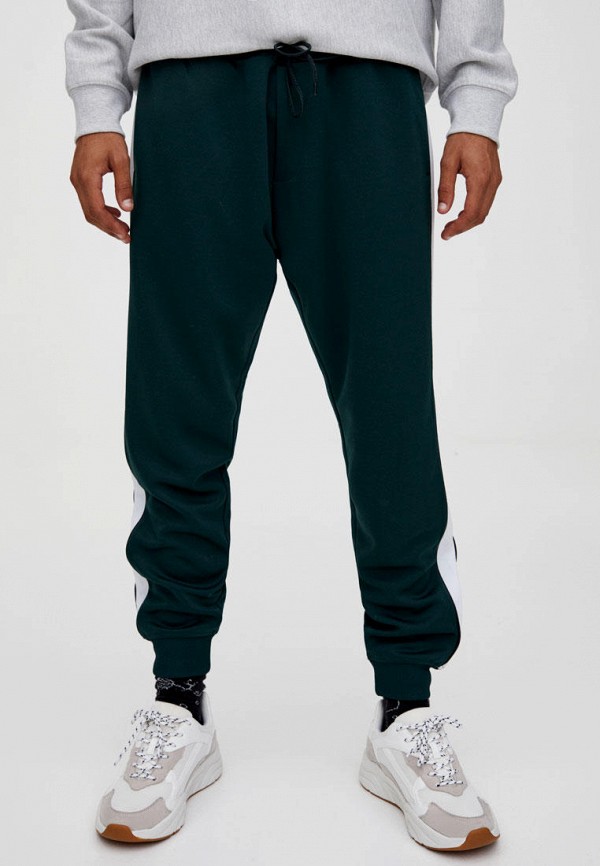 

Брюки спортивные Pull&Bear, Бирюзовый