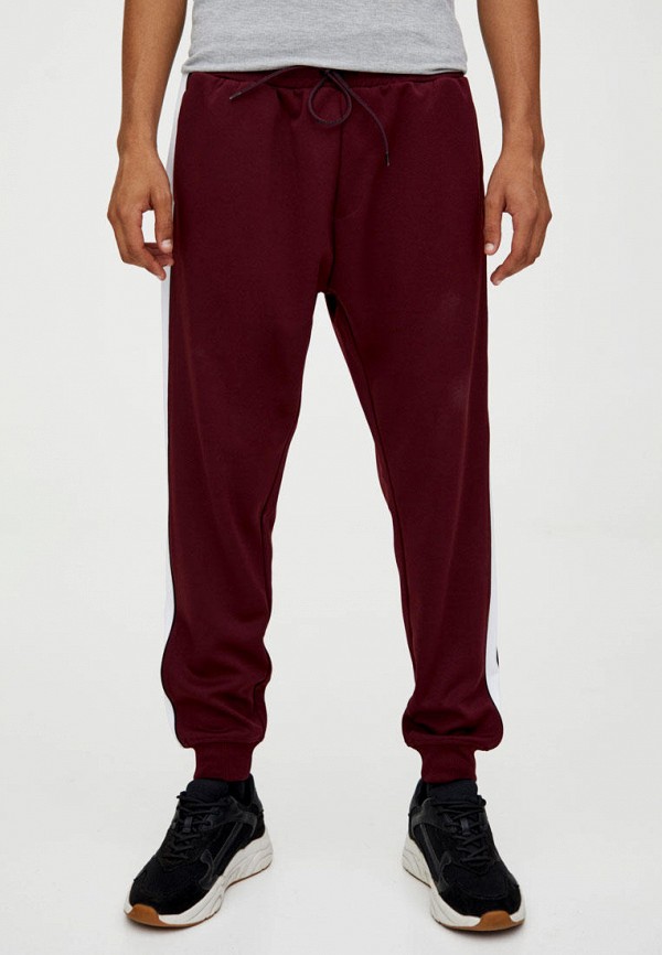 

Брюки спортивные Pull&Bear, Бордовый