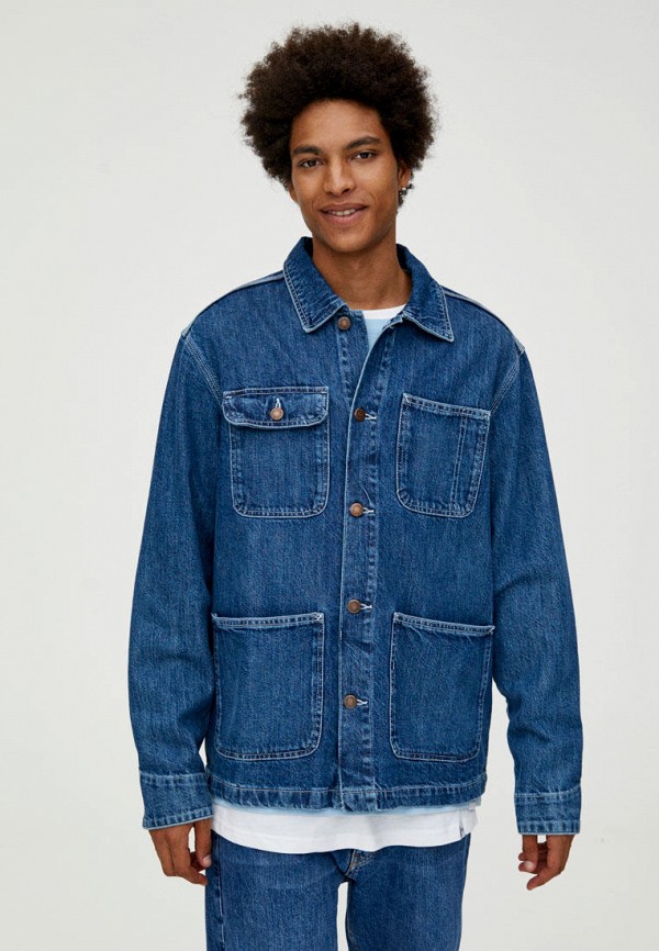 

Куртка джинсовая Pull&Bear, Синий