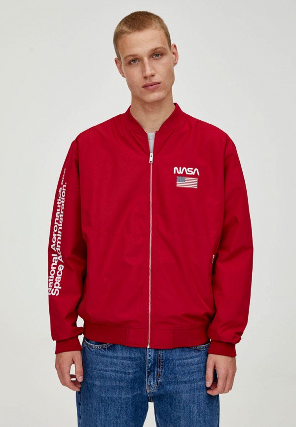 

Куртка Pull&Bear, Красный