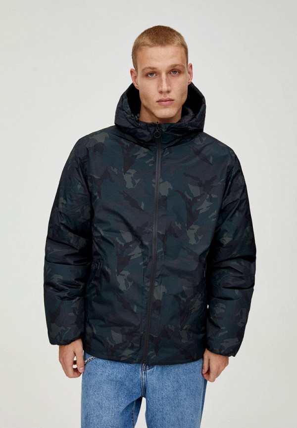 

Куртка утепленная Pull&Bear, Синий