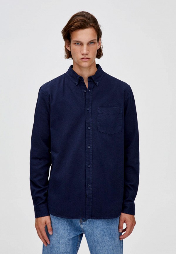 

Рубашка Pull&Bear, Синий