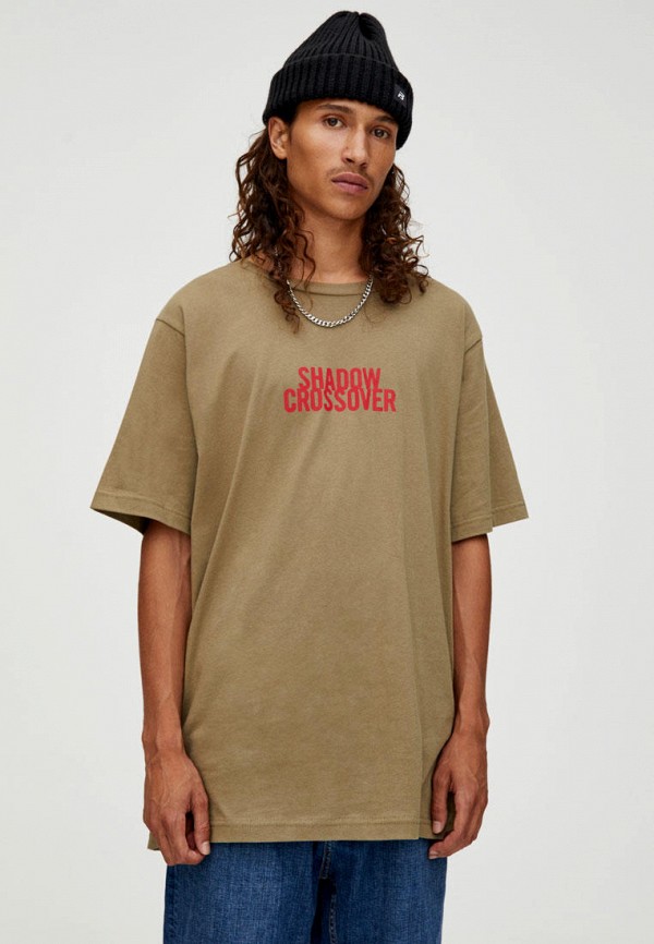 

Футболка Pull&Bear, Хаки