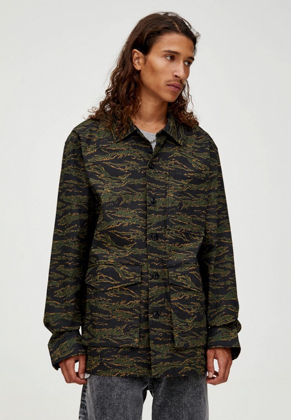 

Рубашка Pull&Bear, Серый
