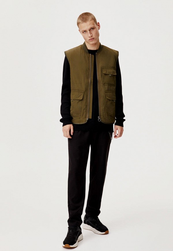 

Жилет спортивный Pull&Bear, Хаки