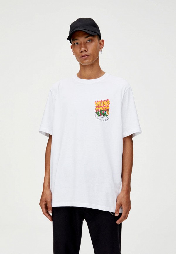 

Футболка Pull&Bear, Белый