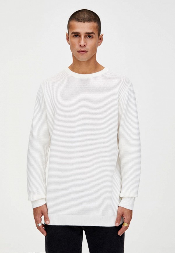 

Джемпер Pull&Bear, Белый, SKINNY MID WAIST Join life