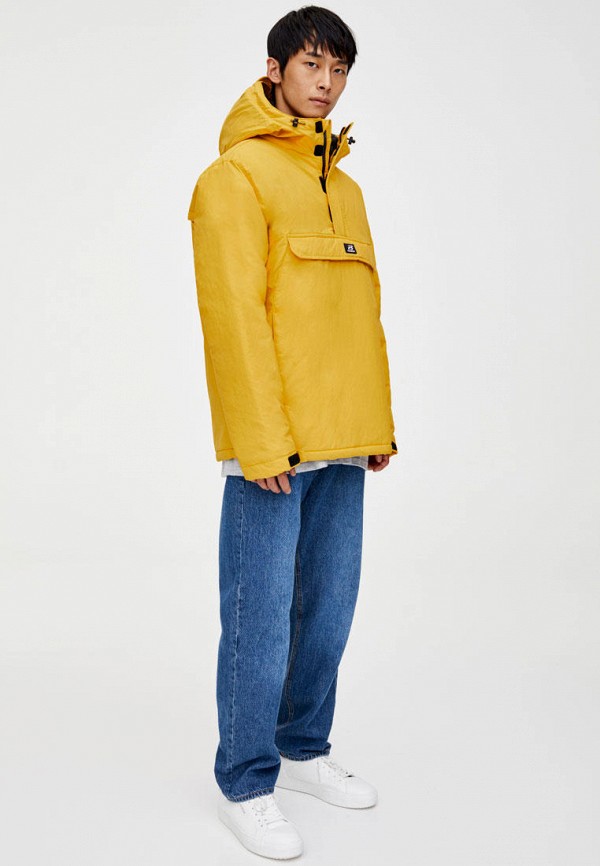 

Куртка утепленная Pull&Bear, Желтый