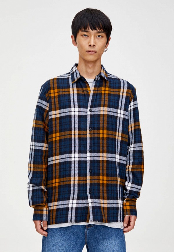 

Рубашка Pull&Bear, Синий