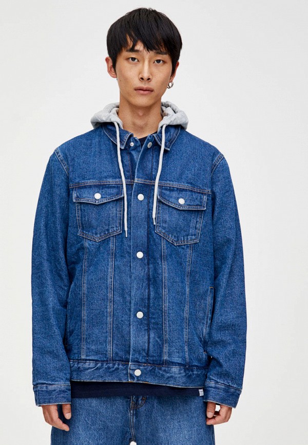 

Куртка джинсовая Pull&Bear, Синий
