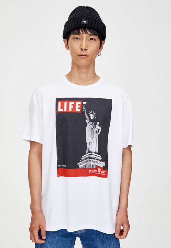 

Футболка Pull&Bear, Белый