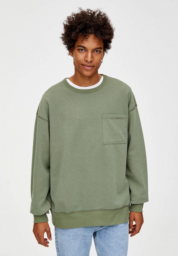 

Свитшот Pull&Bear, Хаки