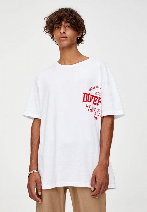 

Футболка Pull&Bear, Белый